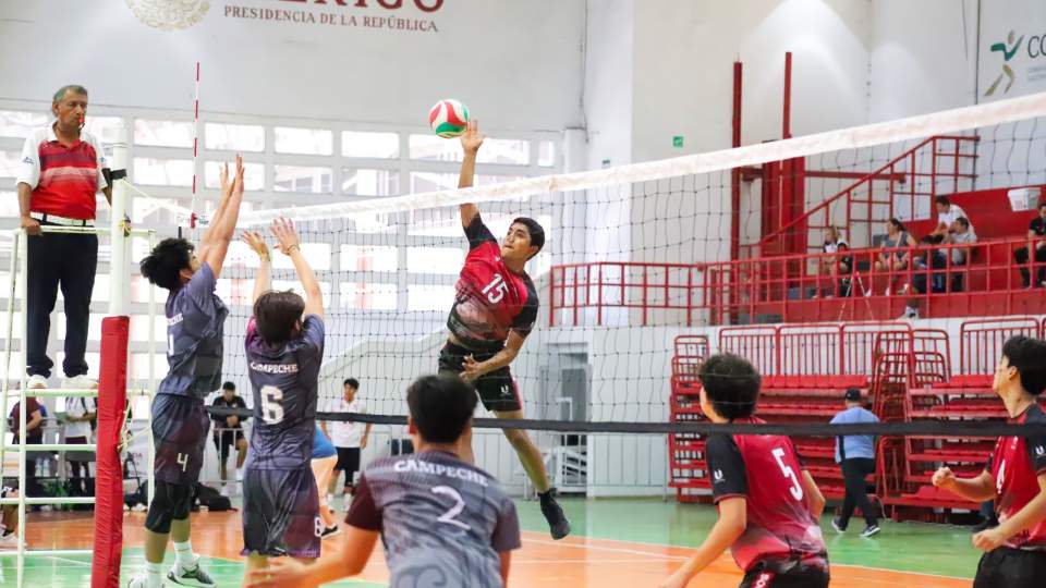 TREMENDO ARRANQUE DEL VOLIBOL DE SONORA EN OLIMPIADA NACIONAL 